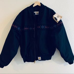 Carhartt | Vintage Aztec Print Jacket - Black